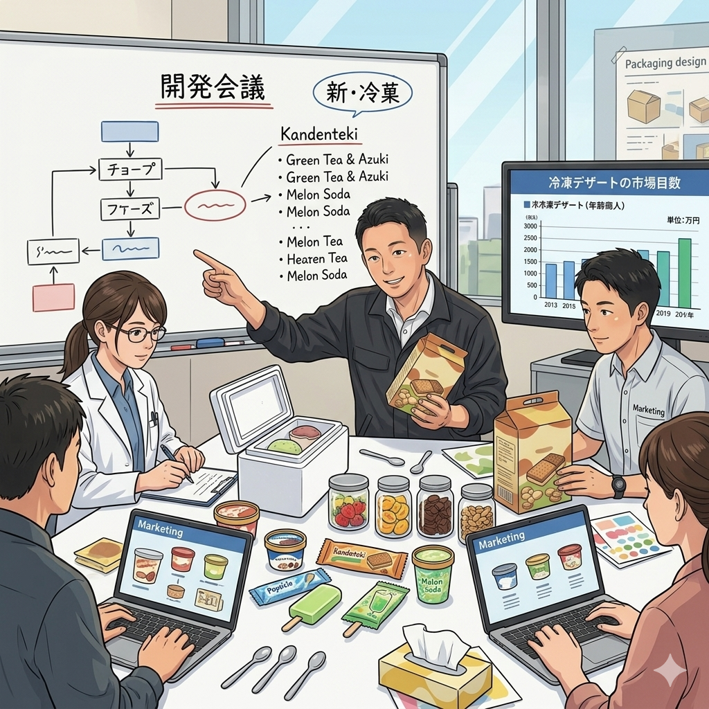 商品開発会議のイメージ