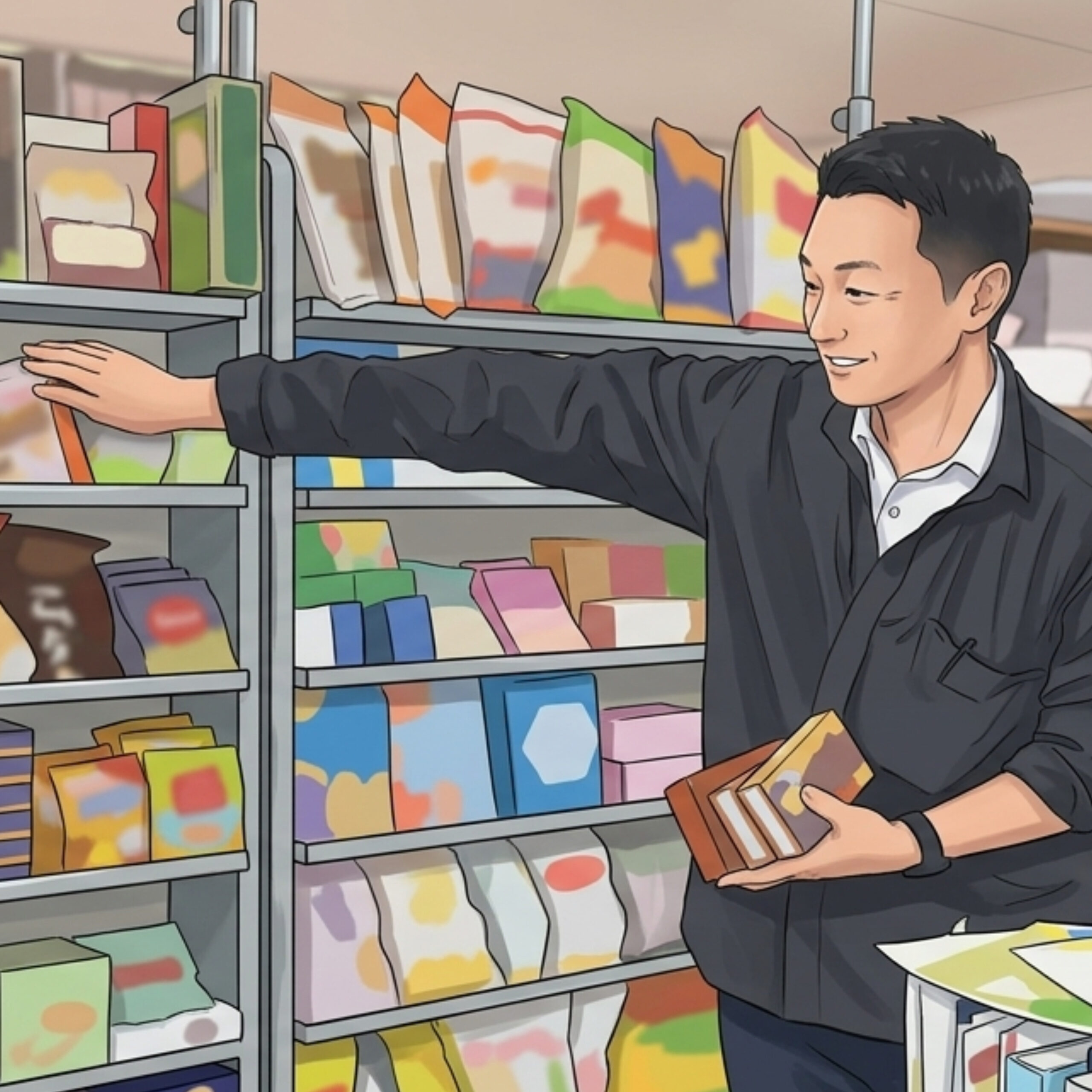 商材提案のイメージイラスト